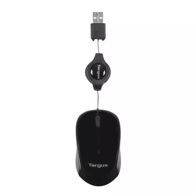 Targus AMU75EU muis reis dubbelhandig USB Type-A Blue Trace 1000 DPI