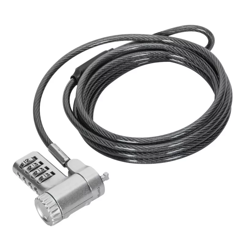 Kabelslot Targus ASP96RGL zilver 2m combinatieslot