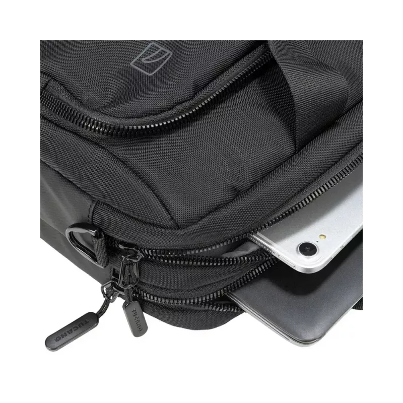 Tucano Player BPLA15D-BK laptoptas voor 15,6-inch laptops (39,6 cm) / MacBook Pro 16, zwart