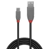 Lindy 1m USB 2.0 Type-A naar Micro-B-kabel, Anthra Line