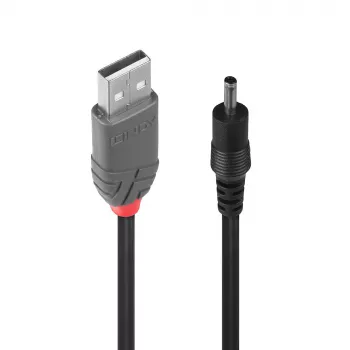 Lindy USB 2.0 Type-A naar 3,5-mm-DC-kabel, 1,5 m