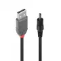 Lindy USB 2.0 Type-A naar 3,5-mm-DC-kabel, 1,5 m