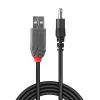 Lindy USB 2.0 Type-A naar 3,5-mm-DC-kabel, 1,5 m