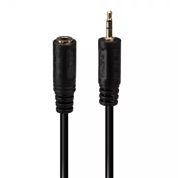 Lindy 2,5 mm stekker naar 3,5 mm bus audio-adapter