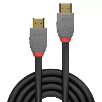 Lindy 0,5 m High-Speed HDMI-kabel, Anthra Line