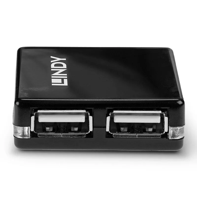 USB-hub Lindy 4-poorts USB 2.0 mini-hub