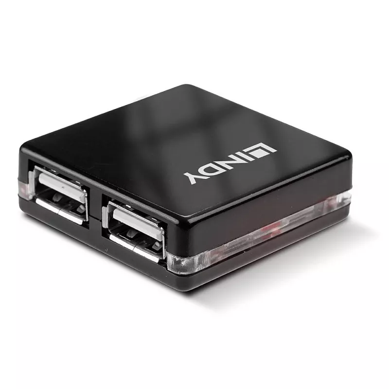 USB-hub Lindy 4-poorts USB 2.0 mini-hub