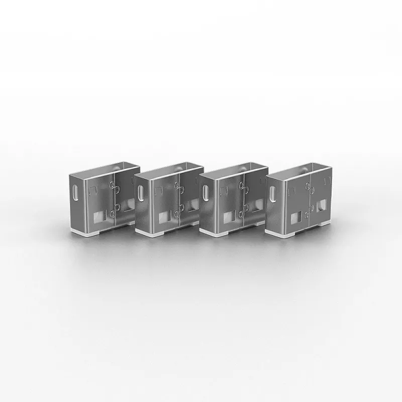 Poortblokkering Lindy USB-poortblokkering (zonder sleutel) 10-pack kleur wit