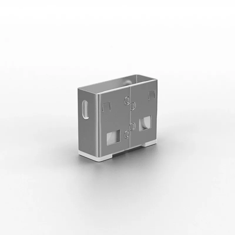 Poortblokkering Lindy USB-poortblokkering (zonder sleutel) 10-pack kleur wit