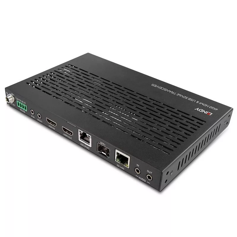 AV-zender Lindy 4K60 HDMI en USB SDVoE-transceiver