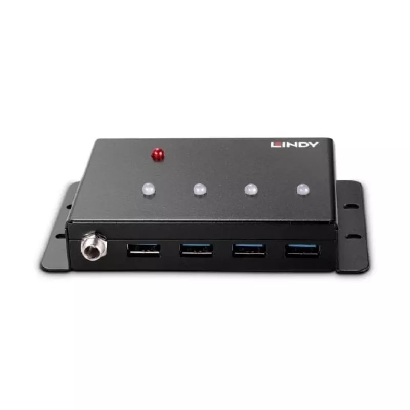 Lindy 4-poorts USB 3.0 metaalhub