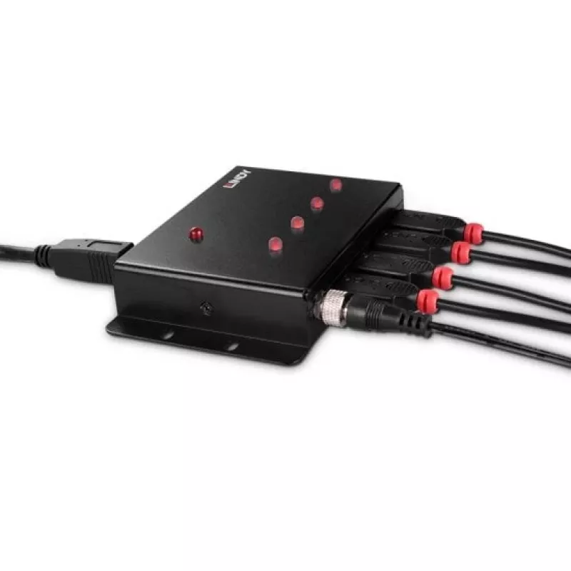 Lindy 4-poorts USB 3.0 metaalhub