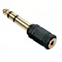 Lindy adapter 3,5 mm jackbus naar 6,3 mm jackstekker