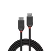 Lindy 1,5 m DisplayPort 1.2-kabel, Black Line