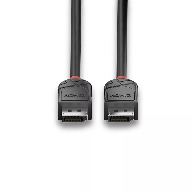 Lindy 1,5 m DisplayPort 1.2-kabel, Black Line