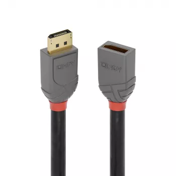 Lindy 3m DisplayPort 1.4 verlengkabel, Anthra Line