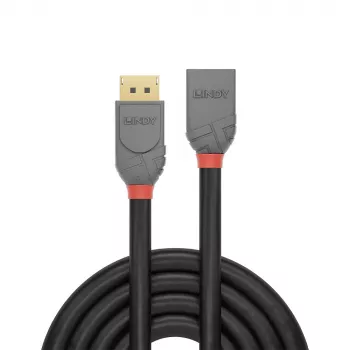 Lindy 3m DisplayPort 1.4 verlengkabel, Anthra Line