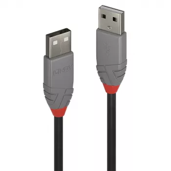 Lindy 3m USB 2.0 Type-A naar Type-A kabel, Anthra Line