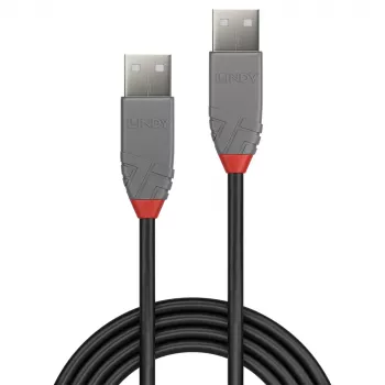 Lindy 3m USB 2.0 Type-A naar Type-A kabel, Anthra Line