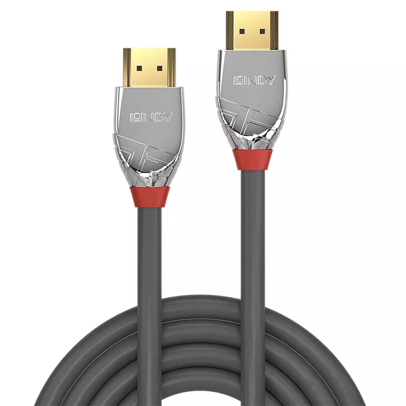 Lindy 0,5 m High Speed HDMI-kabel, Cromo Line