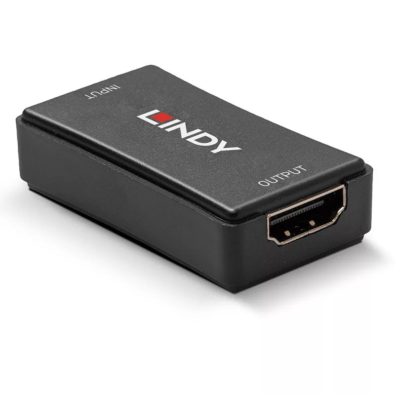 Lindy 38015 HDMI 2.0 10.2G 4K repeater, tot 50 m, HDCP pass-through