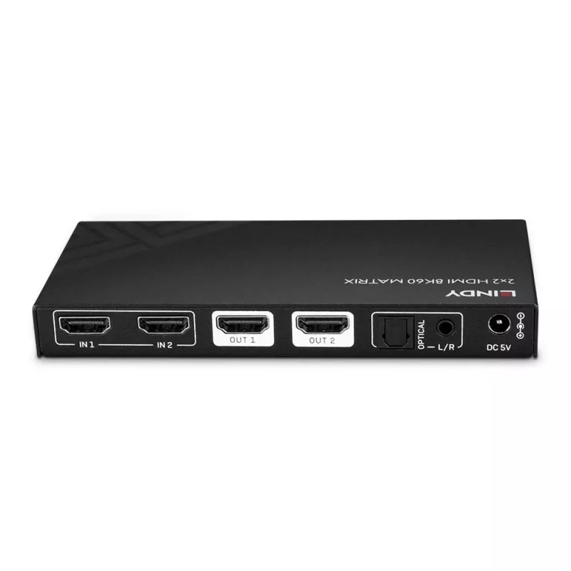 Lindy 38313 matrix-switch AV-matrix-switch 6,2 W