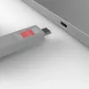 USB Type-C-poortblokkeerder-sleutelset Lindy, 4-pack, roze