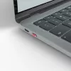 USB Type-C-poortblokkeerder-sleutelset Lindy, 4-pack, roze