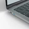 Poortblokkeerder Lindy USB Type-C poortblokkeerder sleutel verpakking met 4 stuks blauw