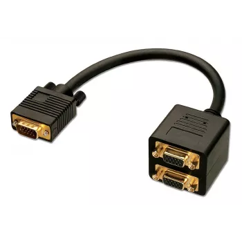 VGA-splitterkabel, 2-voudig, Lindy 41214