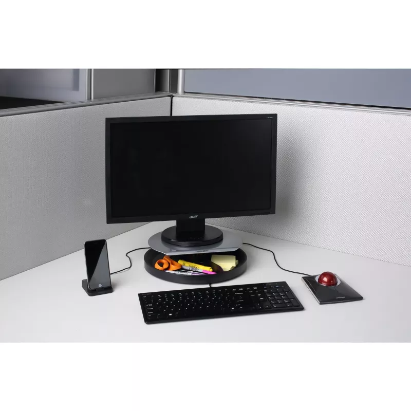 Kensington SmartFit Spin2 monitorstandaard – grijs