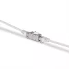 Netwerkkabel Lindy CAT 6A Female Coupler Keystone RJ-45 plat metaalkleurig 1 stuk