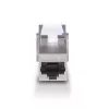 Netwerkkabel Lindy CAT 6A Female Coupler Keystone RJ-45 plat metaalkleurig 1 stuk