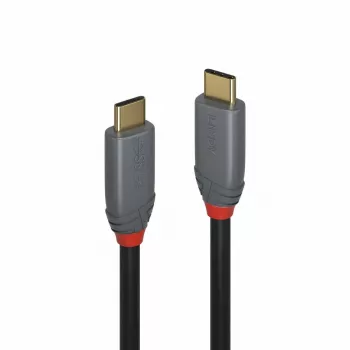 Lindy 2m USB 3.2 Type-C-kabel, 5A PD, Anthra Line