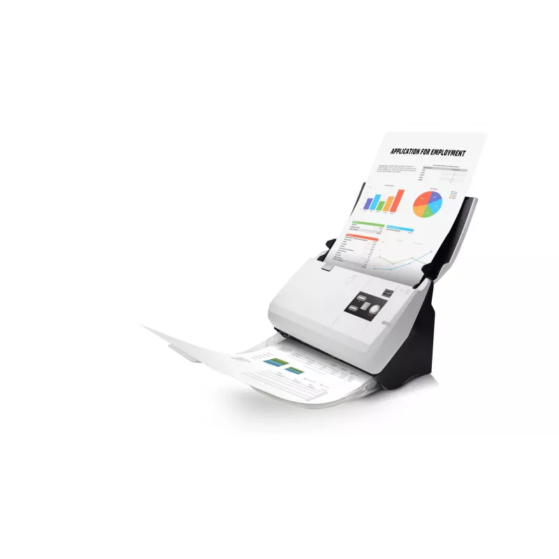 Plustek SmartOffice PN30U ADF-scanner 600 x 600 DPI A4 zwart, wit