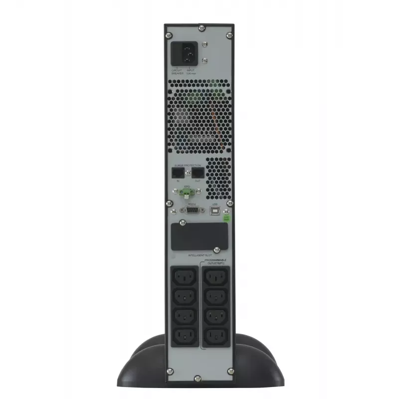 ONLINE USV ZINTO 1500 line-interactive UPS, 1500 VA / 1350 W, rack/tower 2U, 8x IEC C13