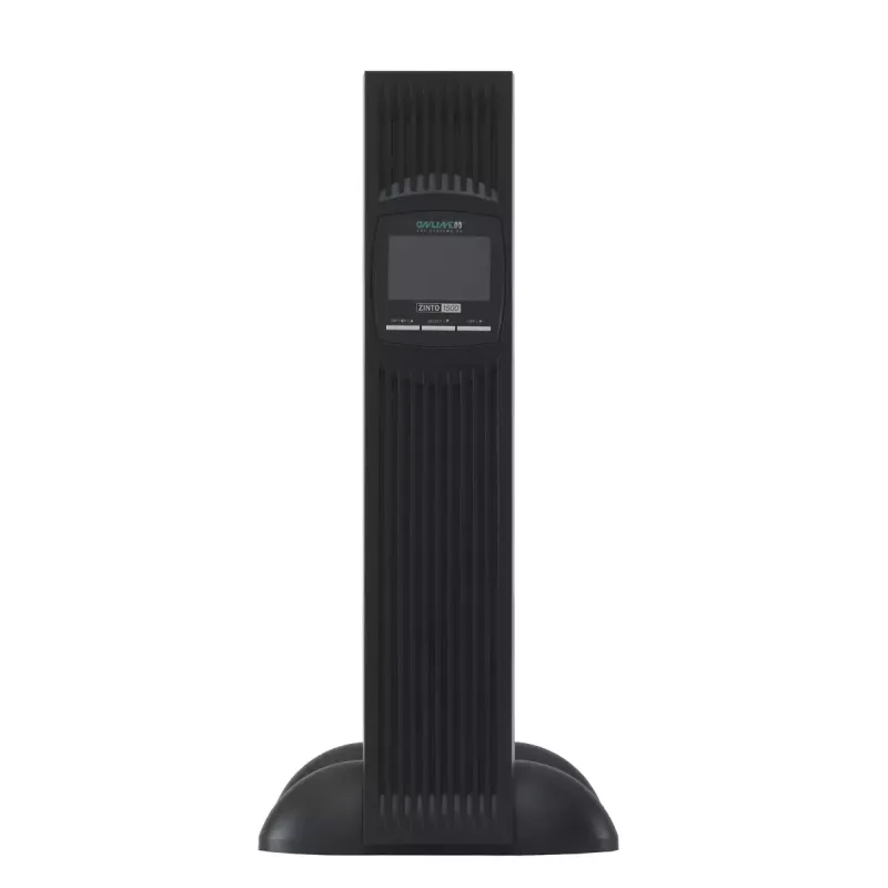 ONLINE USV ZINTO 1500 line-interactive UPS, 1500 VA / 1350 W, rack/tower 2U, 8x IEC C13