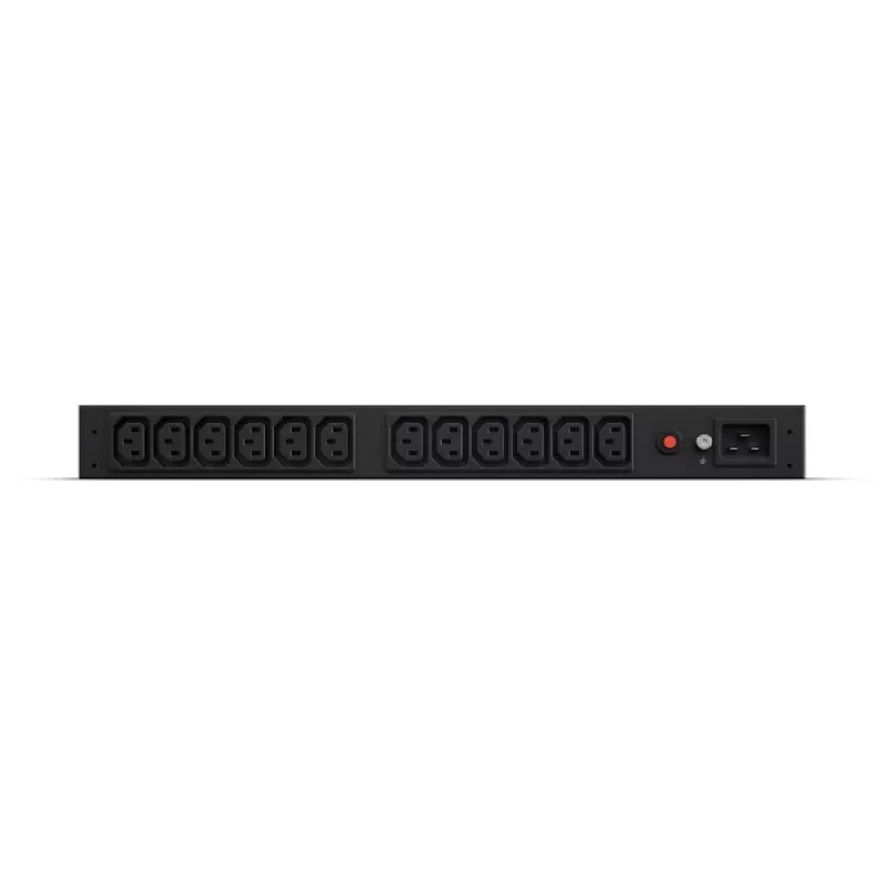 CyberPower PDU20BHVIEC12R power distribution unit (PDU) 12 AC-uitgangen 1U zwart