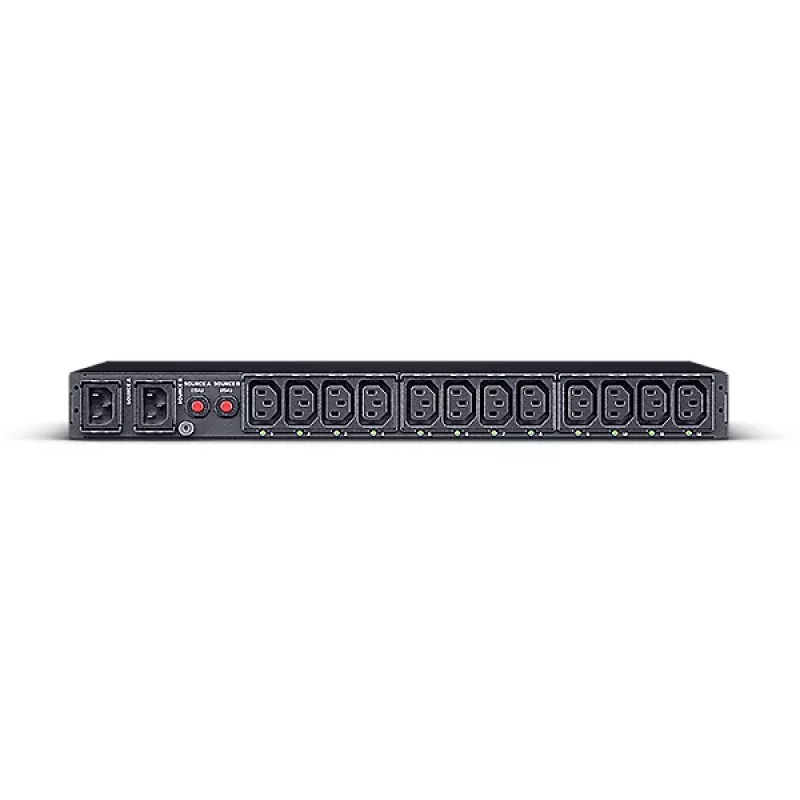 CyberPower PDU44004 power distribution unit (PDU) 12 AC-uitgang(en) 1U zwart