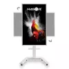 Hagor ST SA Flip II mobiele trolley voor Samsung Flip WM65R 65 inch, wit