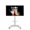 Hagor ST SA Flip II mobiele trolley voor Samsung Flip WM65R 65 inch, wit
