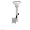 Neomounts FPMA-C025SILVER monitor-/TV-plafondbeugel 10-30 inch - h 37-47 cm - kantelbaar