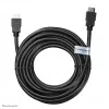 Neomounts HDMI25MM HDMI-kabel – 7,5 meter, 7,5 m, 10,2 Gbit/s, zwart