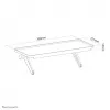 Neomounts AWL28-220BL1 multimediahouder – universeel