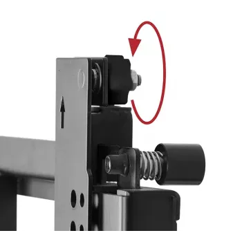 Video-wandbeugel B-TECH BT8312/B ultra-slank pop-out