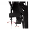 Plafondbeugel B-Tech BT8426/B telescopisch universeel flatscreen met kantelfunctie