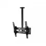 Plafondbeugel B-Tech BT8426/B telescopisch universeel flatscreen met kantelfunctie