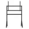 B-Tech BT8545/B tv-trolley, 55–86 inch, VESA 900x600, max. 100 kg, met plank, zwart