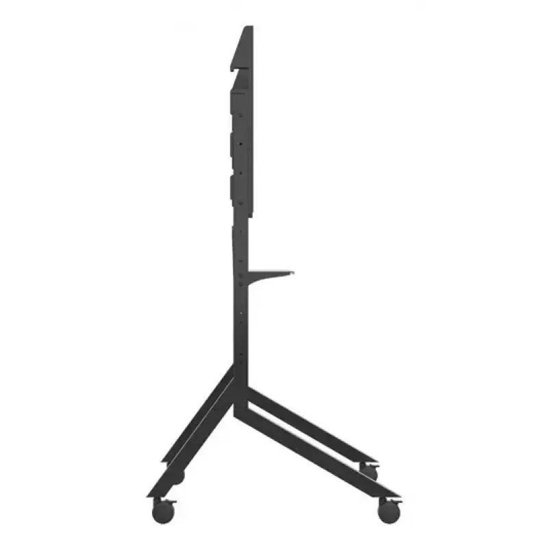 B-Tech BT8545/B tv-trolley, 55–86 inch, VESA 900x600, max. 100 kg, met plank, zwart