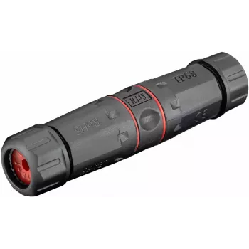 Microconnect KON526 kabelverbinder RJ-45 zwart